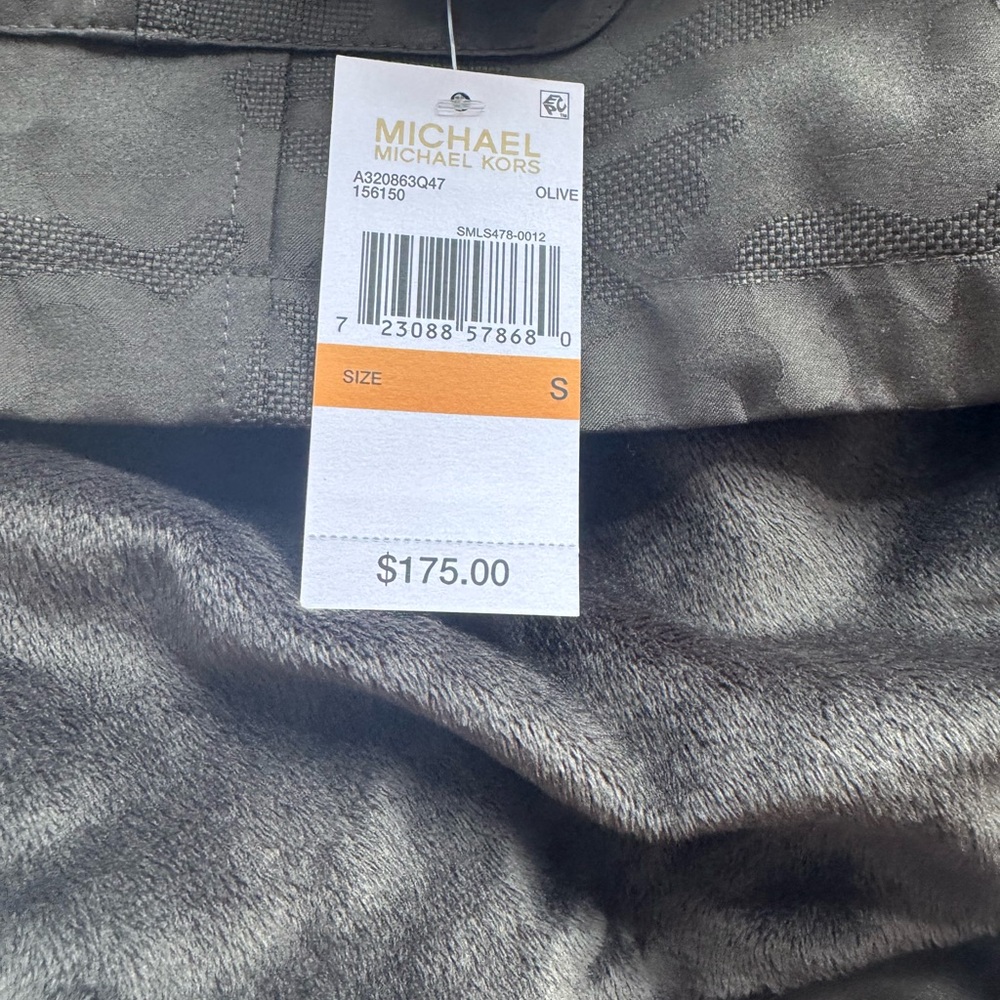 NWT Michael Kors Olive camouflage Utility Jacket - Picture 7 of 9